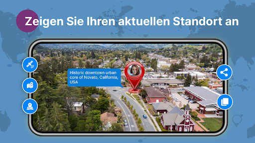 Street View Live 3D-GPS-Karte Screenshot