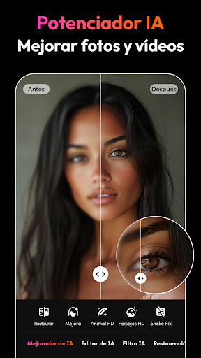 Captura de pantalla de PicMa: Mejora tus fotos con IA