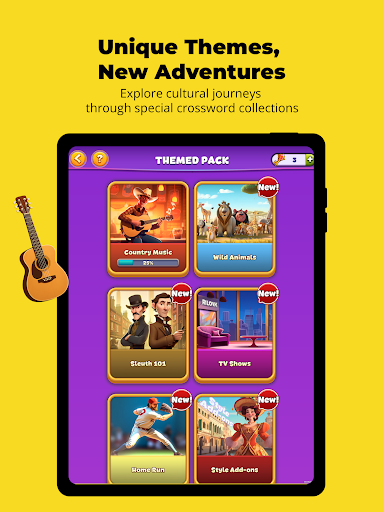 Captura de pantalla de Word Hike -Inventive Crossword