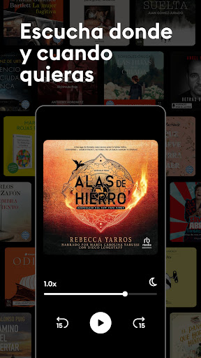 Captura de pantalla de Storytel: Audiolibros y libros