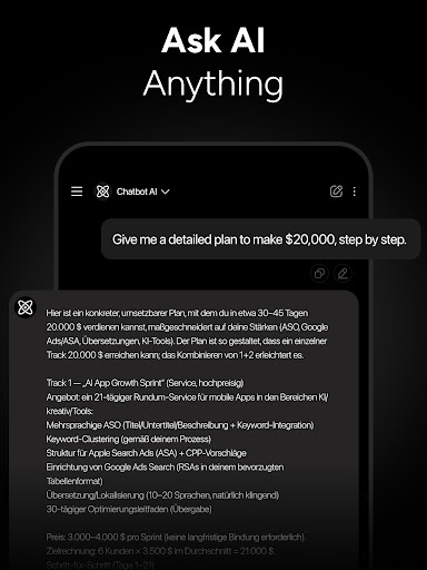 KI Chatbot Deutsch - Genie AI Screenshot