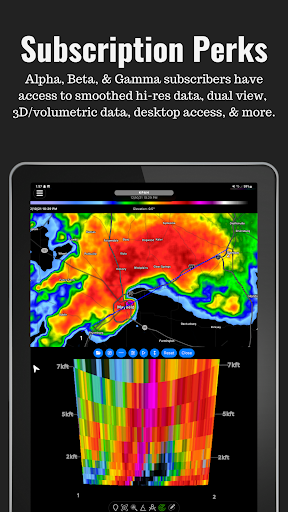 RadarOmega: Doppler Radar App screenshot