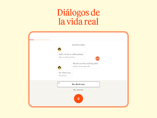 Captura de pantalla de Babbel: Aprender idiomas