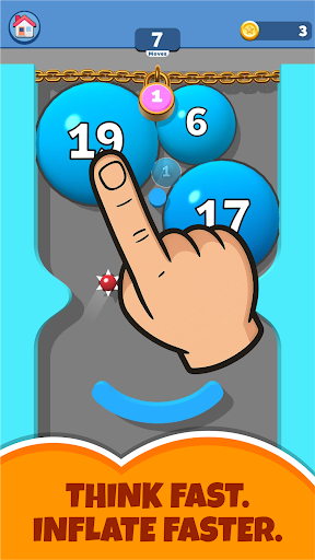 Puff Up - Balloon puzzle game screenshot