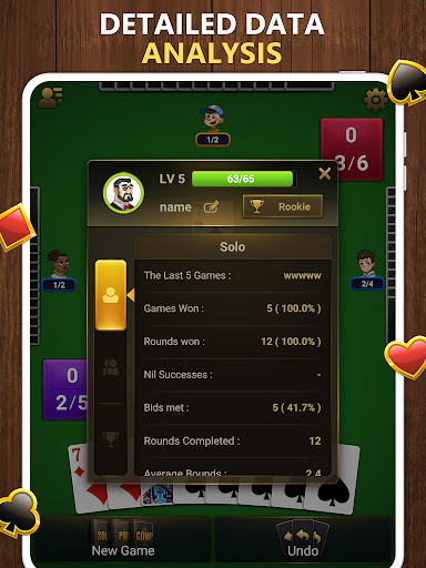 Captura de pantalla de Spades Solitaire - Card Games