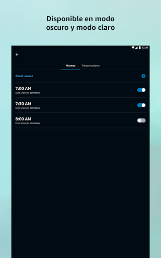 Captura de pantalla de Amazon Alexa