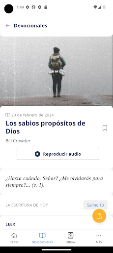 Captura de pantalla de Nuestro Pan Diario