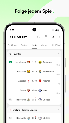 FotMob - Fußball Ergebnisse Screenshot