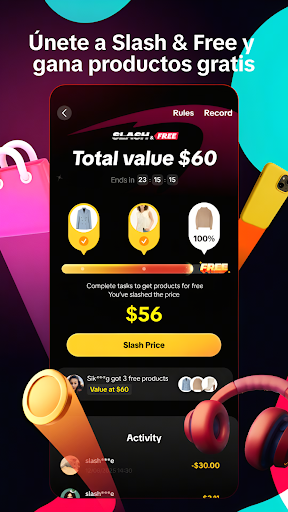 Captura de pantalla de TikTok