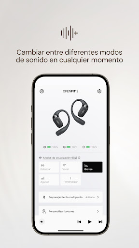Captura de pantalla de Shokz