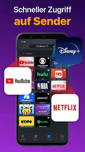 Universal Fernbedienung Für TV Screenshot