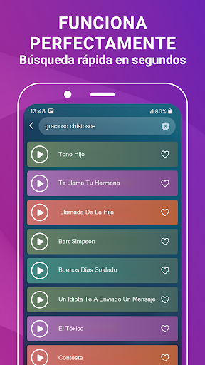 Captura de pantalla de Tonos de llamadas de música