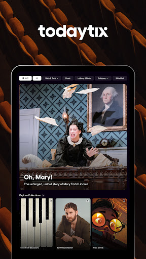 Captura de pantalla de TodayTix – Theatre Tickets