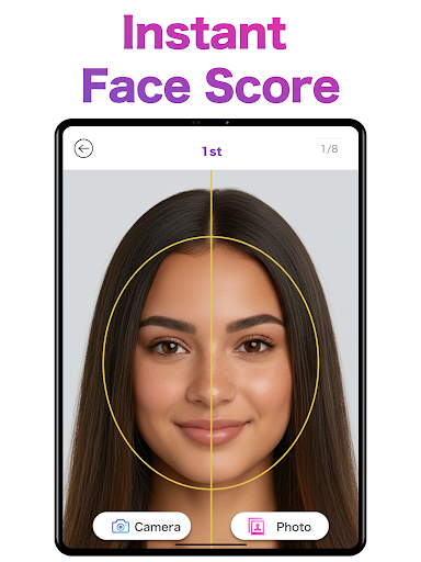 AI Face & Color Analysis App screenshot