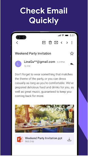 Captura de pantalla de Email: Fast, Manage All Mails