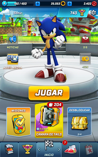 Captura de pantalla de Sonic Forces: Juegos de Correr