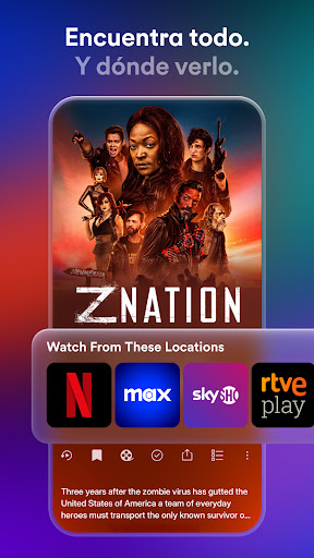 Captura de pantalla de Plex: TV en vivo, pelis y más