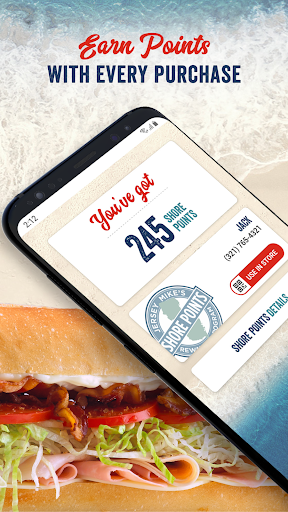 Captura de pantalla de Jersey Mike's