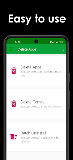 Delete apps - Easy Uninstall screenshot