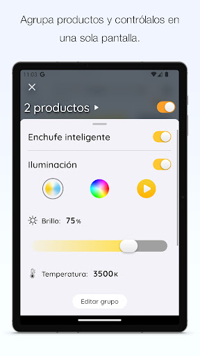 Captura de pantalla de Hubspace
