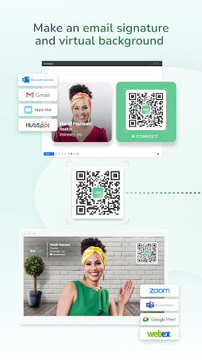 Captura de pantalla de Tarjeta de Visita de HiHello