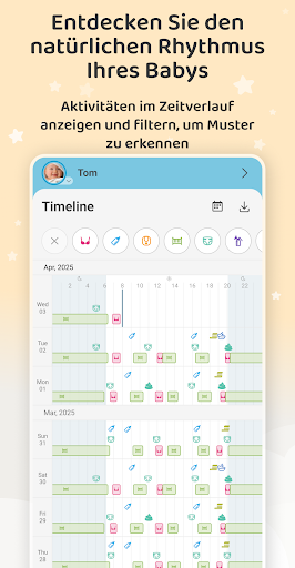 Baby Daybook - Stillen App Screenshot