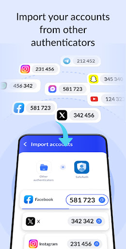 Authenticator App - SafeAuth screenshot