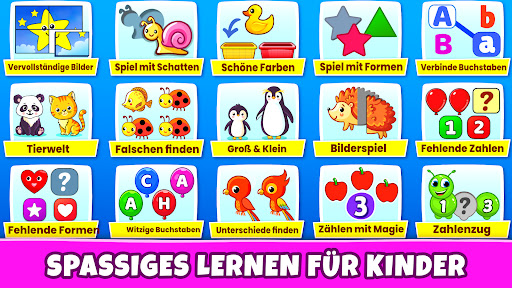 Spiele für Kinder: Lernspiele Screenshot