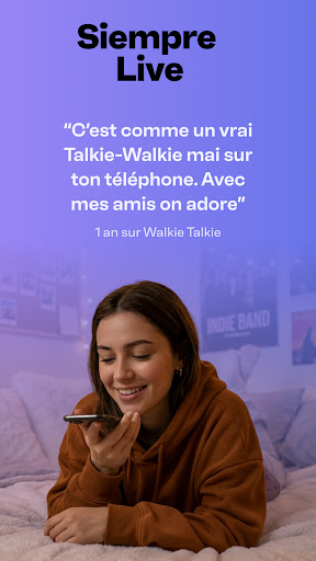 Captura de pantalla de Walkie Talkie - All Talk