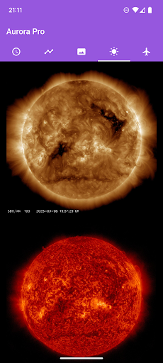 Captura de pantalla de My Aurora Forecast Pro