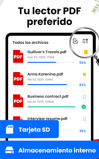 Captura de pantalla de Lector PDF - Visor de PDF