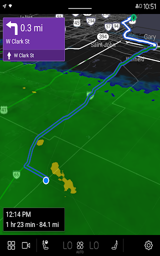 Captura de pantalla de MyRadar Weather Radar Pro
