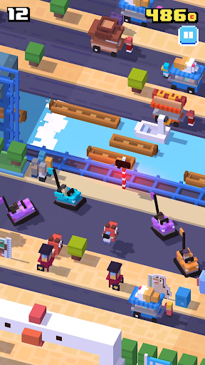 Captura de pantalla de Crossy Road