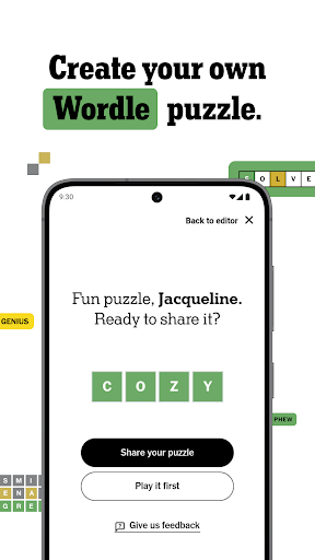 Captura de pantalla de NYT Games: Wordle & Crossword