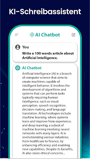 KI-Chat-App – KI-Chatbot Screenshot