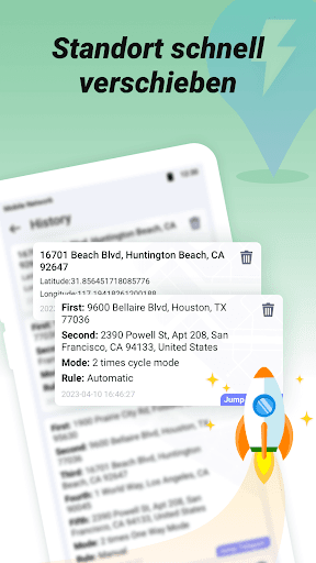 FlashGo: Standort-Spoofer Screenshot
