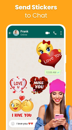 Captura de pantalla de GIF Sticker & WAsticker