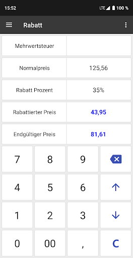 ClevCalc - Taschenrechner Screenshot
