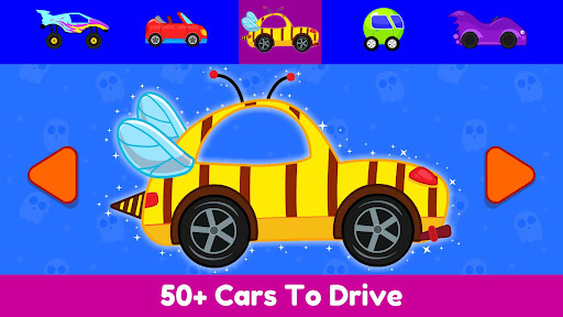 Captura de pantalla de Car games for kids & Toddlers