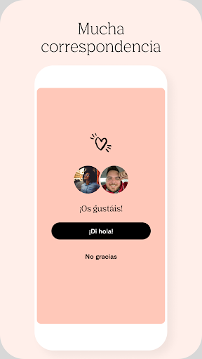 Captura de pantalla de POF Sitio de Citas