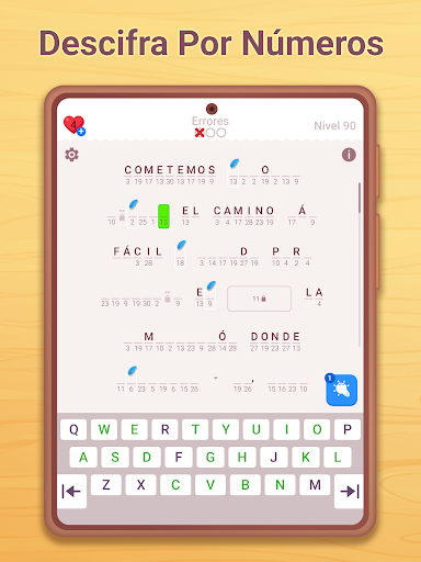 Captura de pantalla de Cryptogram: Palabras Cruzadas!
