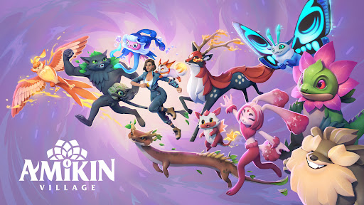 Captura de pantalla de Amikin Village: Magic Sim RPG