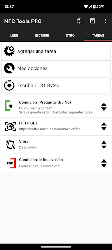 Captura de pantalla de NFC Tools - Pro Edition