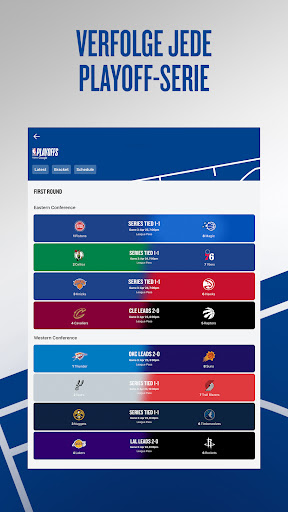 NBA: Live-Spiele & Spielstände Screenshot