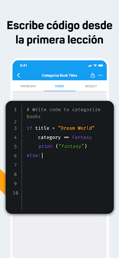 Captura de pantalla de Sololearn: Learn to code