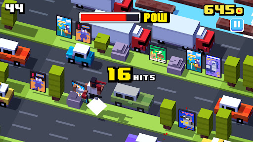 Captura de pantalla de Crossy Road