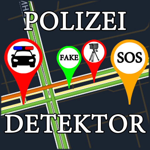 Polizei Detektor Blitzer Radar-Symbol