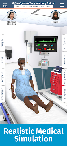 Captura de pantalla de Full Code Medical Simulation