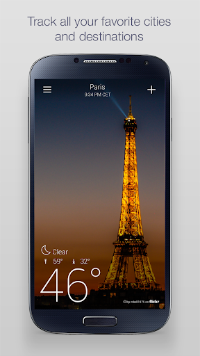 Yahoo Weather: Forecast & Maps screenshot