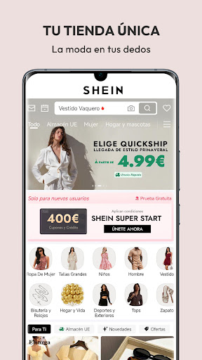 Captura de pantalla de SHEIN-Compras Online